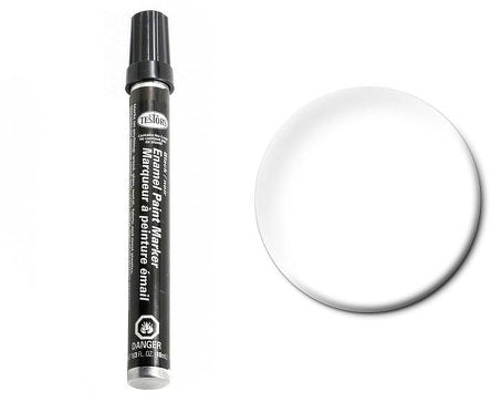1/3oz. Tube Enamel Paint Marker Gloss White