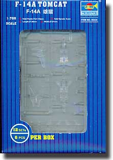 1/700 F14A Tomcat Aircraft Set for USS Nimitz (12/Bx)