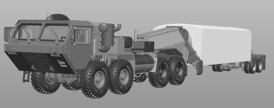 1/72 M983 Tractor w/AN/TPY2X Band Radar