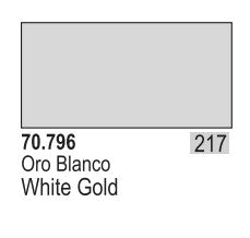 35ml Bottle Metallic Liquid White Gold Model Color