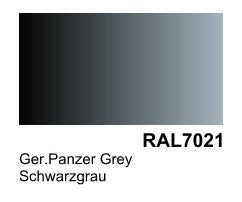 200ml Bottle German Panzer Grey RAL 7021 Surface Primer