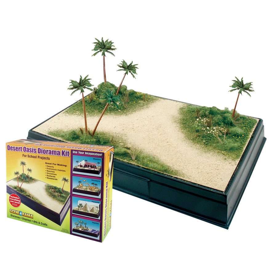 Scene-A-Rama Desert Oasis Diorama Kit