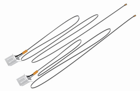 Just Plug: Orange Nano LED Lights w/24" Cable (2)