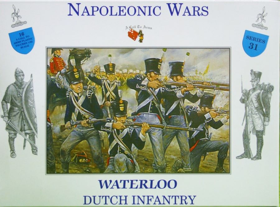 1/32 Napoleonic Wars: Waterloo Dutch Infantry (16)