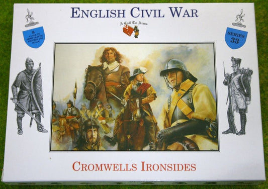 1/32 English Civil War: Cromwell's Ironside Infantry (4 Mtd)