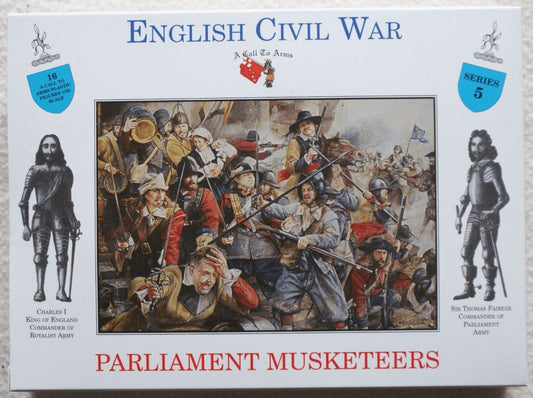 1/32 English Civil War: Parliament Musketeers (16)