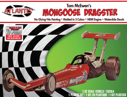 1/32 Tom McEwen Mongoose Dragster (Snap) (formerly Revell)