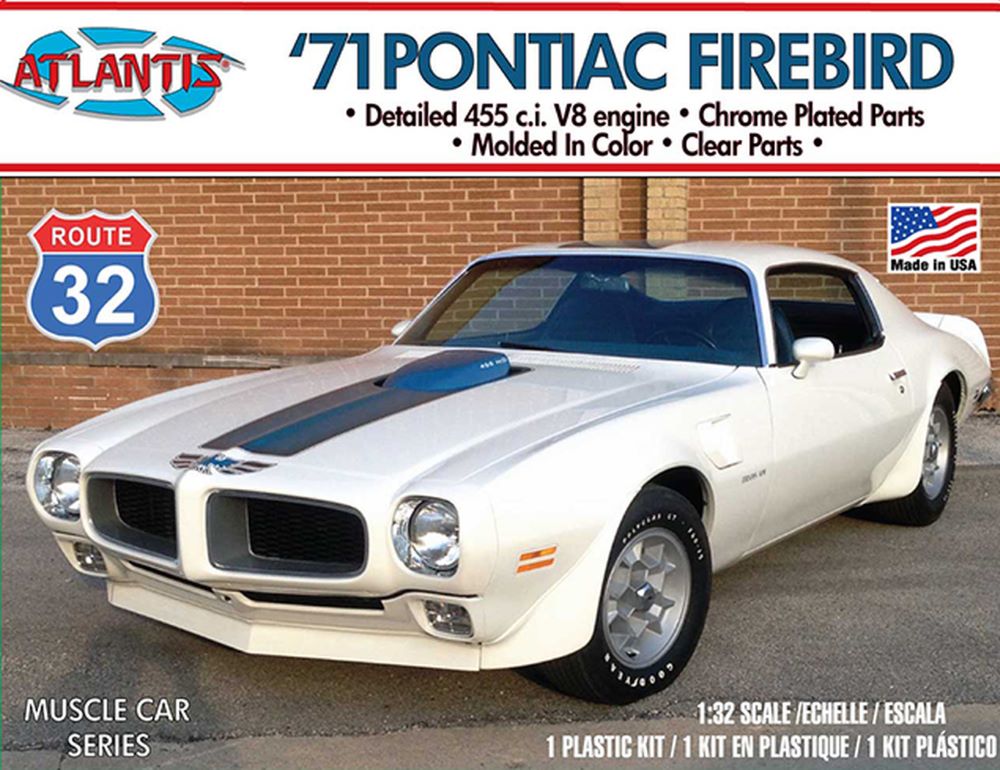 1/32 1971 Pontiac Trans Am Route 32 Car (formerly Monogram)