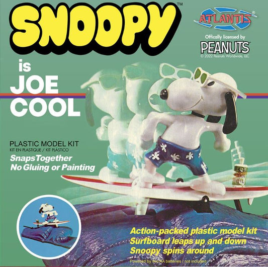 Snoopy Joe Cool Surfing 6" Tall, 10.5" Long (formerly Monogram) (D)