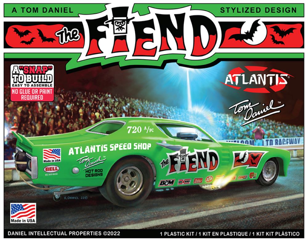 1/32 Tom Daniel's Fiend Funny Car (Snap) (formerly Monogram)