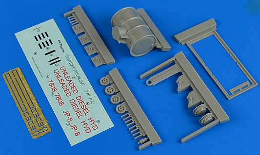 1/32 55 Gallon Fightline Cart w/Photo-Etch & Decals (D)