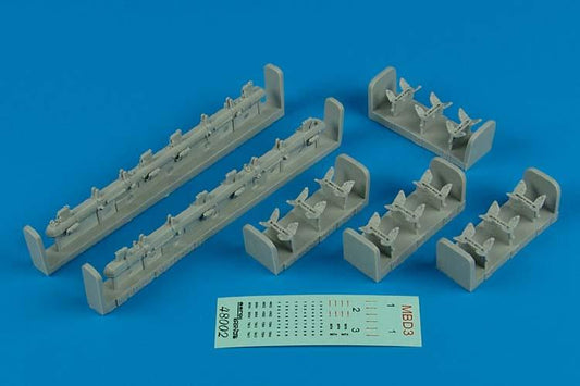 1/48 MBD3 Soviet Multiple Bomb Racks (D)