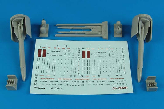 1/48 Ch25MR (AS10 Karen) Air-to-Ground Missiles (D)