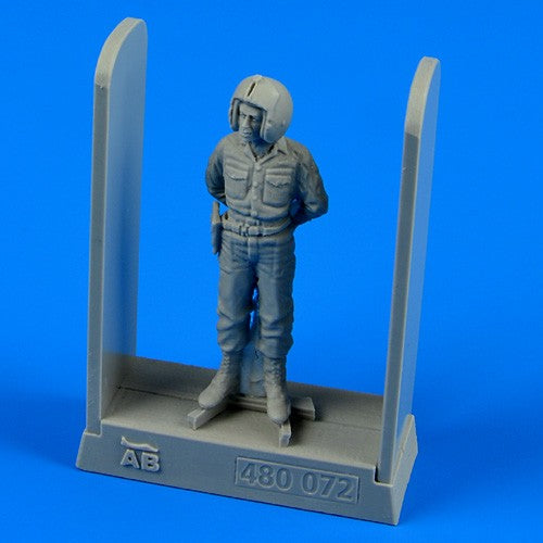 1/48 USAF Training Group Pilot Vietnam War (Standing, arms behind) (D)