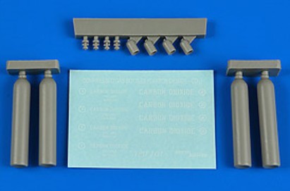 1/48 Compressed Carbon Dioxide Gas Bottles (D)