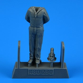 1/48 WWII German Submarine Type VIIC Kriegsmarine Ceremony Sailor #2 for TSM (D)