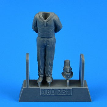 1/48 WWII German Submarine Type VIIC Kriegsmarine Ceremony Sailor #3 for TSM (D)