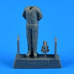 1/48 WWII German Submarine Type VIIC Kriegsmarine Ceremony Sailor #4 for TSM (D)