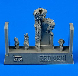 1/72 WWII German Luftwaffe Bf109 Late Version Pilot