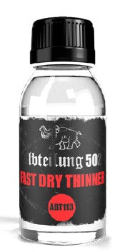 Fast Dry Thinner 100ml Bottle