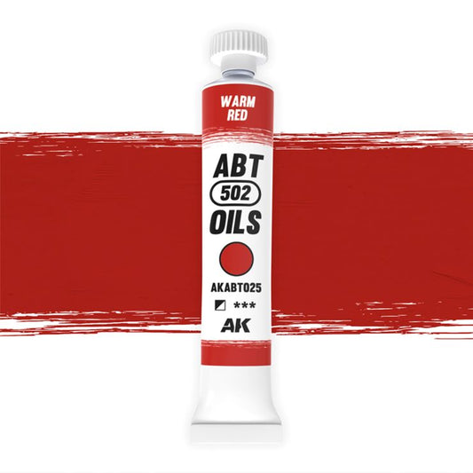 Weathering Oil Paint Warm Red 20ml Tube