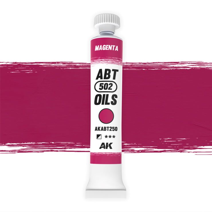 Weathering Oil Paint Magenta 20ml Tube