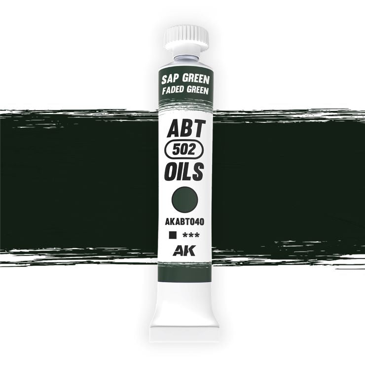 Weathering Oil Paint Faded Green 20ml Tube