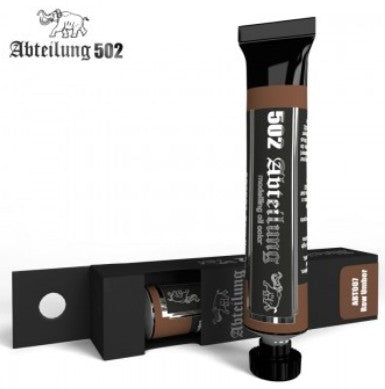 Weathering Oil Paint Raw Umber 20ml Tube