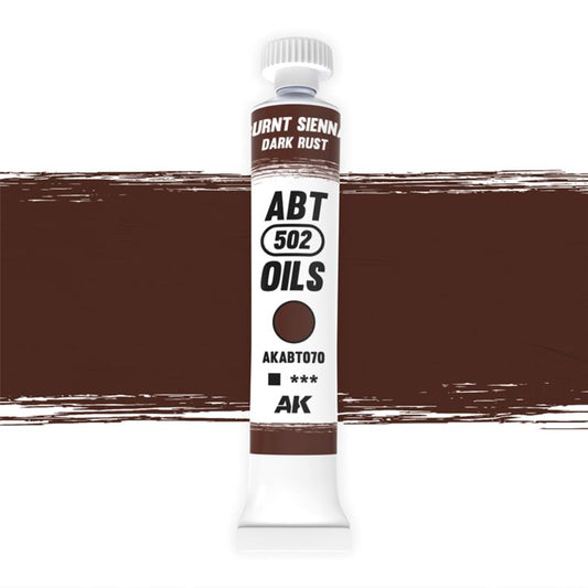 Weathering Oil Paint Dark Rust 20ml Tube