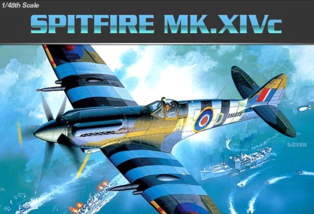 1/48 Spitfire Mk XIVc RAF Fighter