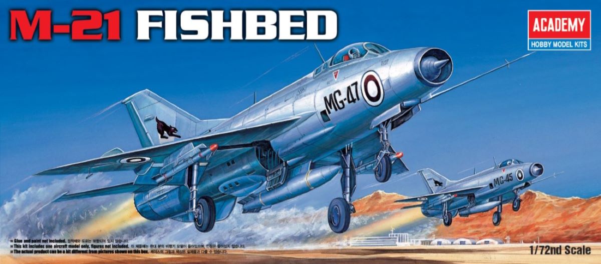 1/72 MiG21 Fishbed Fighter