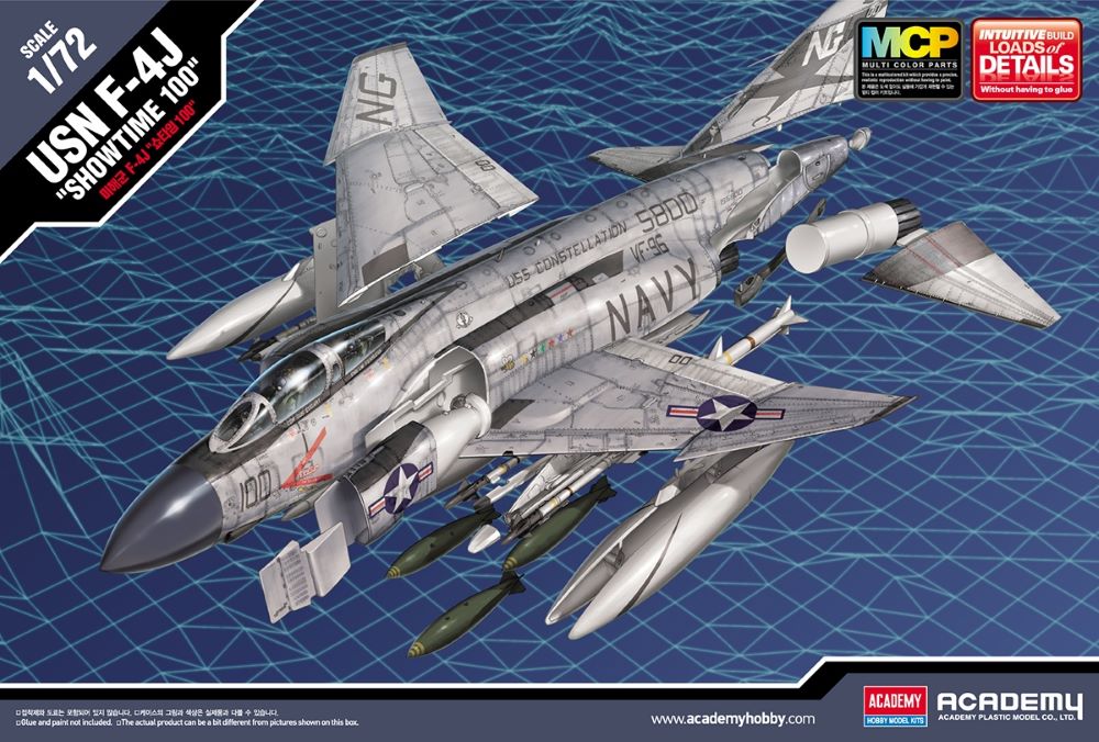 1/72 F4J Showtime 100 USN Fighter (Snap)