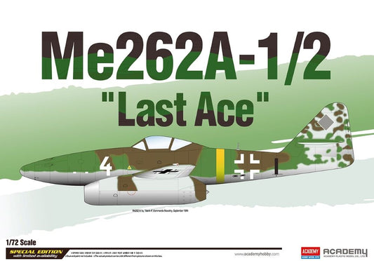 1/72 Me262A1/2 Last Ace Fighter/Bomber (Special Edition)