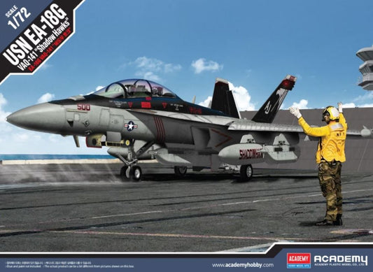 1/72 EA18G VAQ141 Shadow Hawks USN Fighter