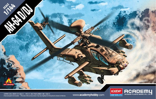 1/144 AH64D/DJ Combat Helicopter