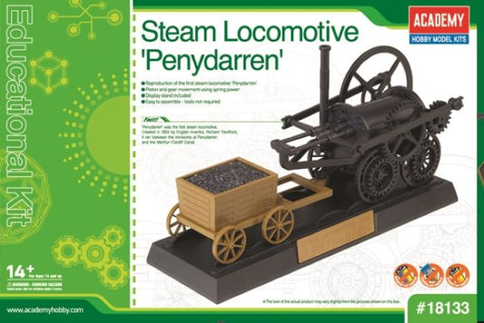 Educational Kit: Steam Locomotive Penydarren (Approx 8.5"L) (Snap)