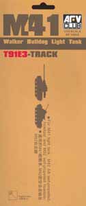 1/35 M41 Walker Bulldog T91E3 Rubber Track Links