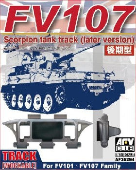 1/35 FV101 (FV107 Family) Scorpion Late Version Workable Track Links (D)