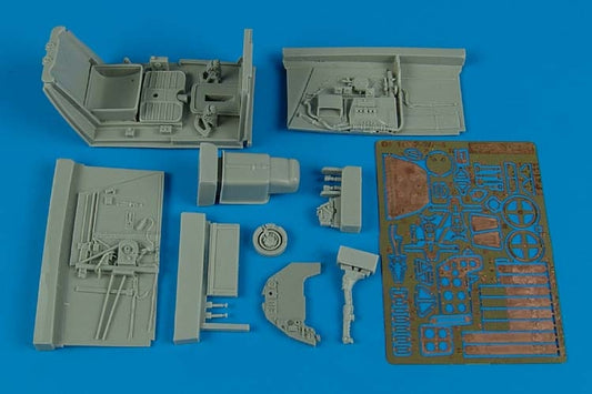 1/32 Bf109F2/4 Cockpit Set For HSG