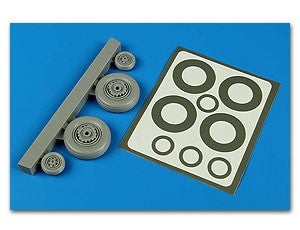 1/48 S2F Tracker Wheels & Paint Masks For KIN