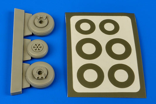1/48 OV1 Mohawk Wheels & Paint Masks For ROD