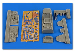 1/48 Bf109G5 Early Cockpit Set For EDU (D)