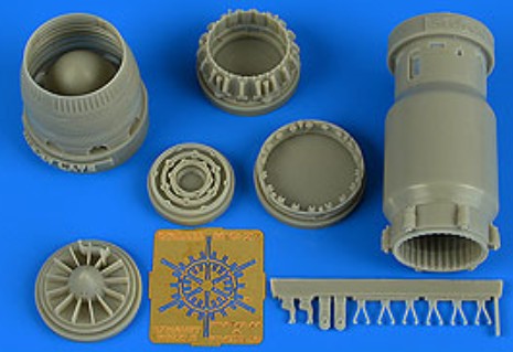 1/48 MiG27 Flogger Late Exhaust Nozzle Opened For TSM (D)