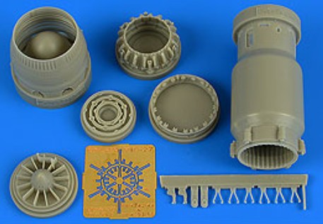 1/48 MiG27 Flogger Late Exhaust Nozzle Closed For TSM (D)