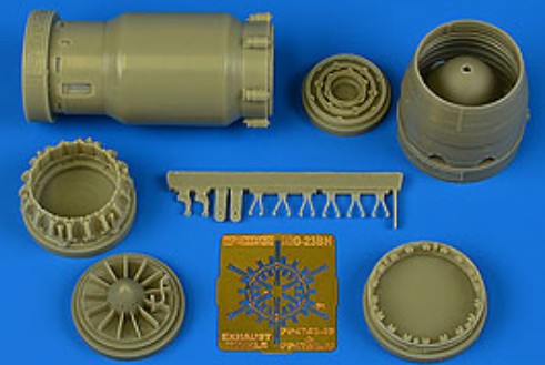 1/48 MiG23BN Early Exhaust Nozzle Opened For TSM (D)