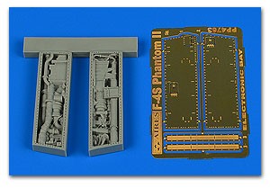 1/48 F4S Phantom II Electronic Bay For Zoukei-Mura (D)