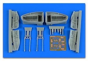 1/48 Beaufighter TF X Wheel Bay Set For RVL (D)