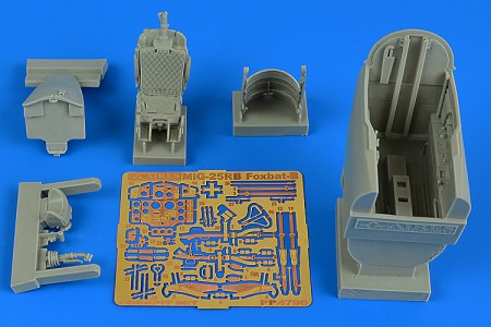 1/48 MiG25 Foxbat  Cockpit Set For ICM