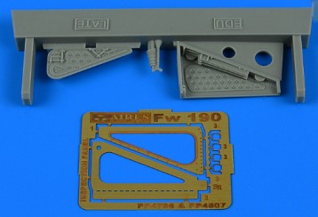 1/48 Fw190 Late Inspection Panel For EDU