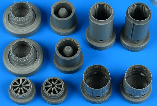 1/48 Rafale Exhaust Nozzles For RVL (D)